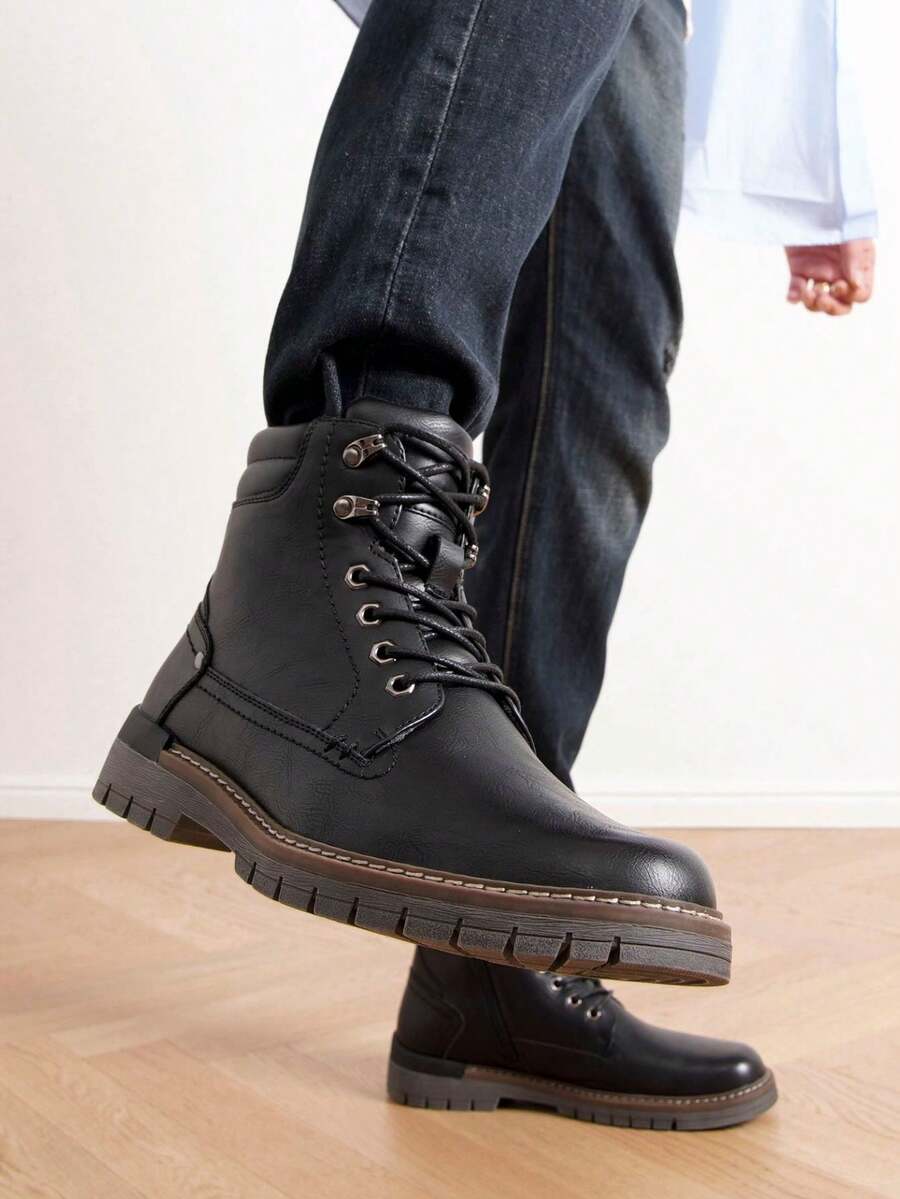 Orthopedic Hiking Boots with side zip