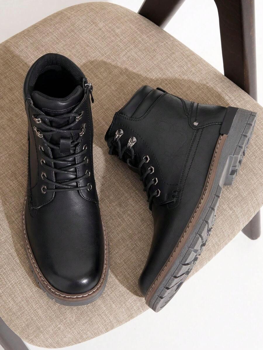 Orthopedic Hiking Boots with side zip