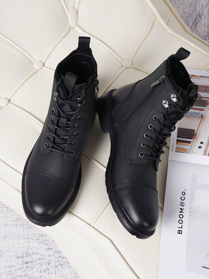 Comfortable Chukka Orthopedic Boots with side zip