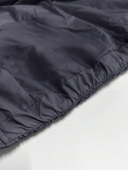 Casual Padded Jacket Khaki