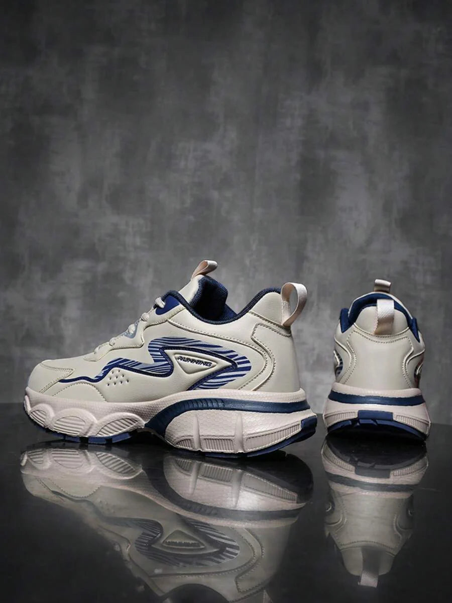 Breathable Chunky Sneakers Beige