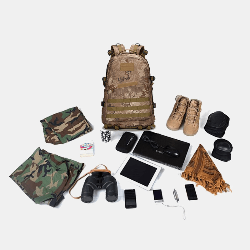 30L waterproof tactical backpack - camouflage backpack