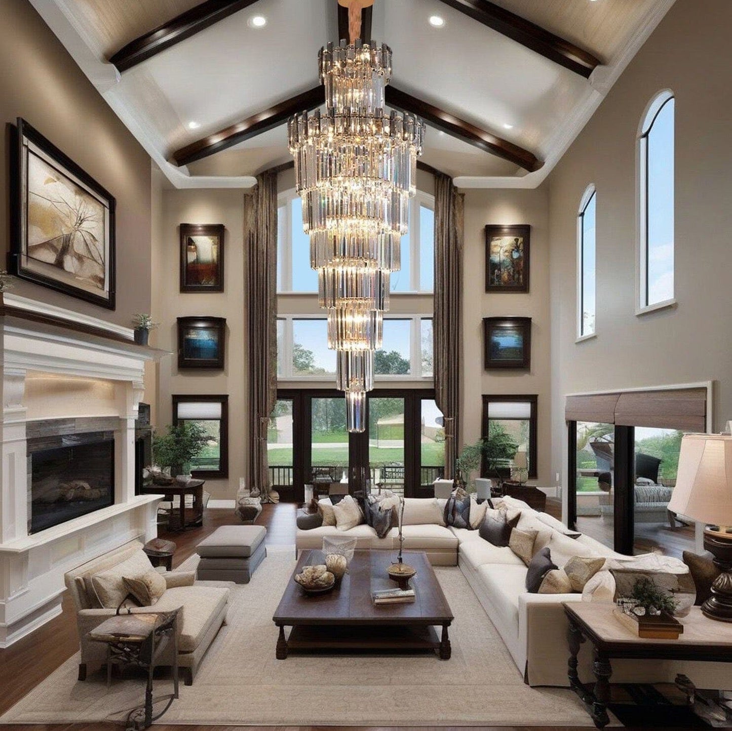 Elegant Luxury Crystal Chandelier - BritishElegance