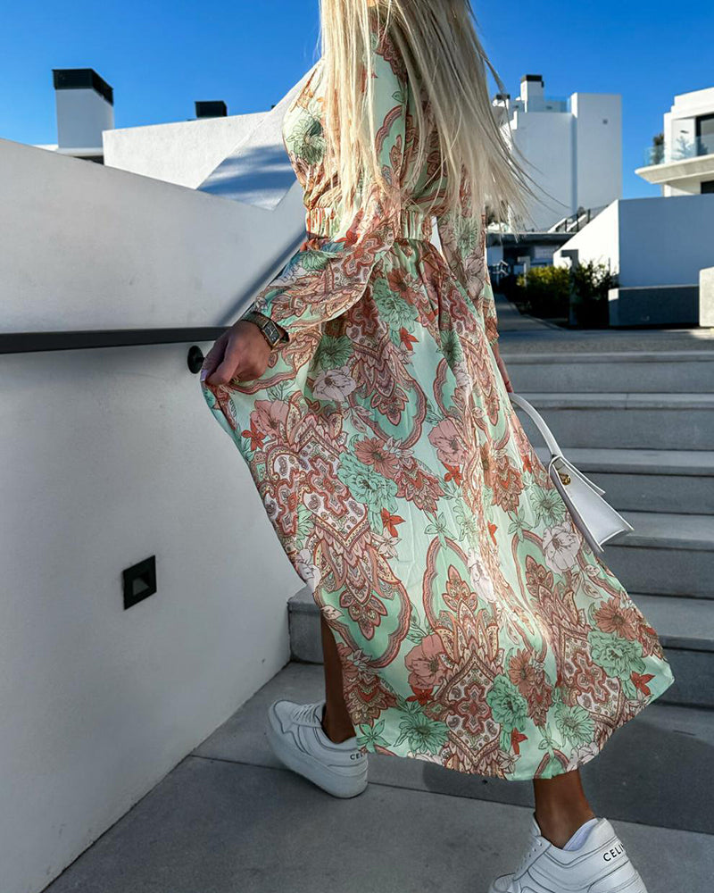 Women's Chic Sundress with V-Neckline