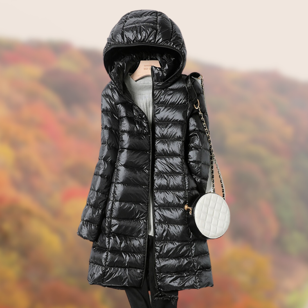 Women's Slim Water Repellent Parka Jacket