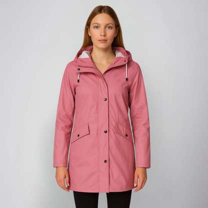 Margaux | Raincoat - Waterproof Hooded Outerwear for Women