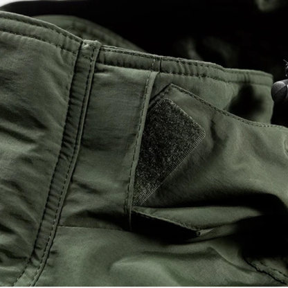 The Miseno Men’s Hooded Waterproof Tactical Cargo Outdoor Jacket