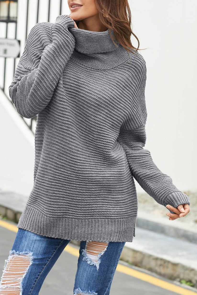 Soft Women's Cashmere Winter Sweater with Chic Details - BritishElegance