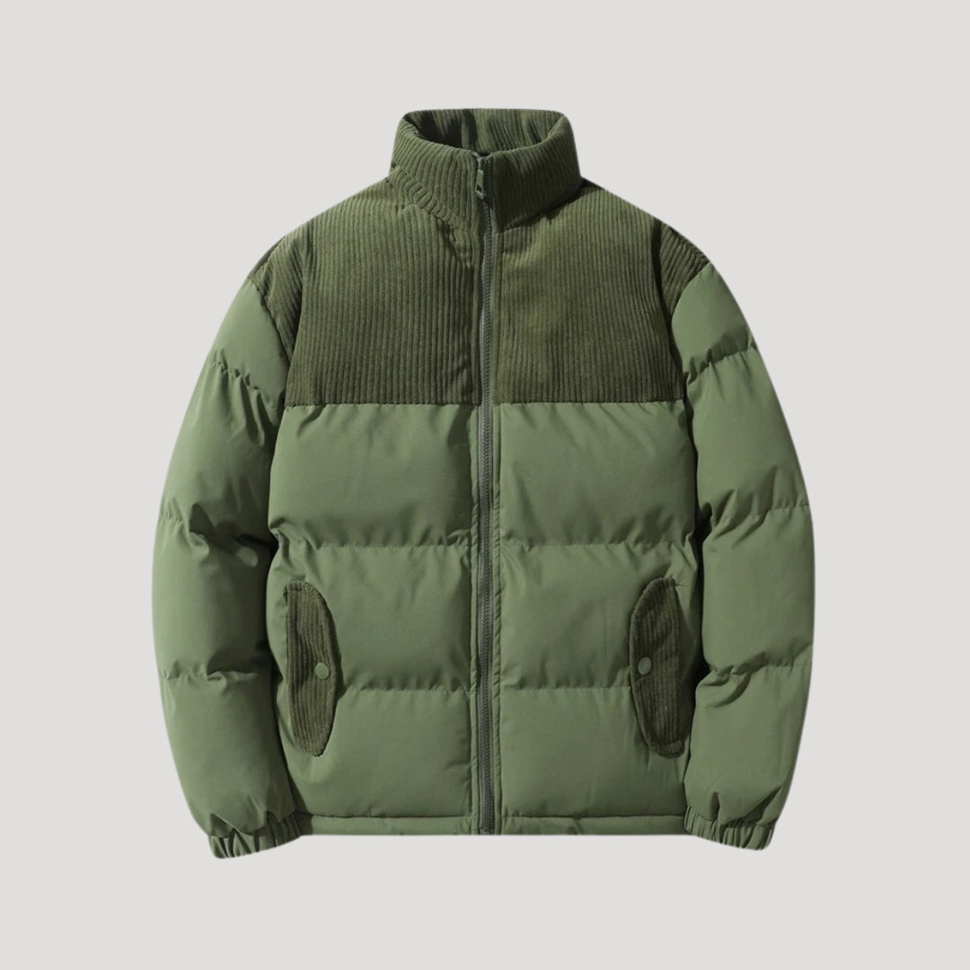 Warm Quilted Puffer Coat - Cozy Winter Jacket