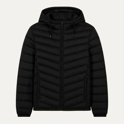 The Nottingham Men's Lightweight Hooded Quilted Puffer Jacket