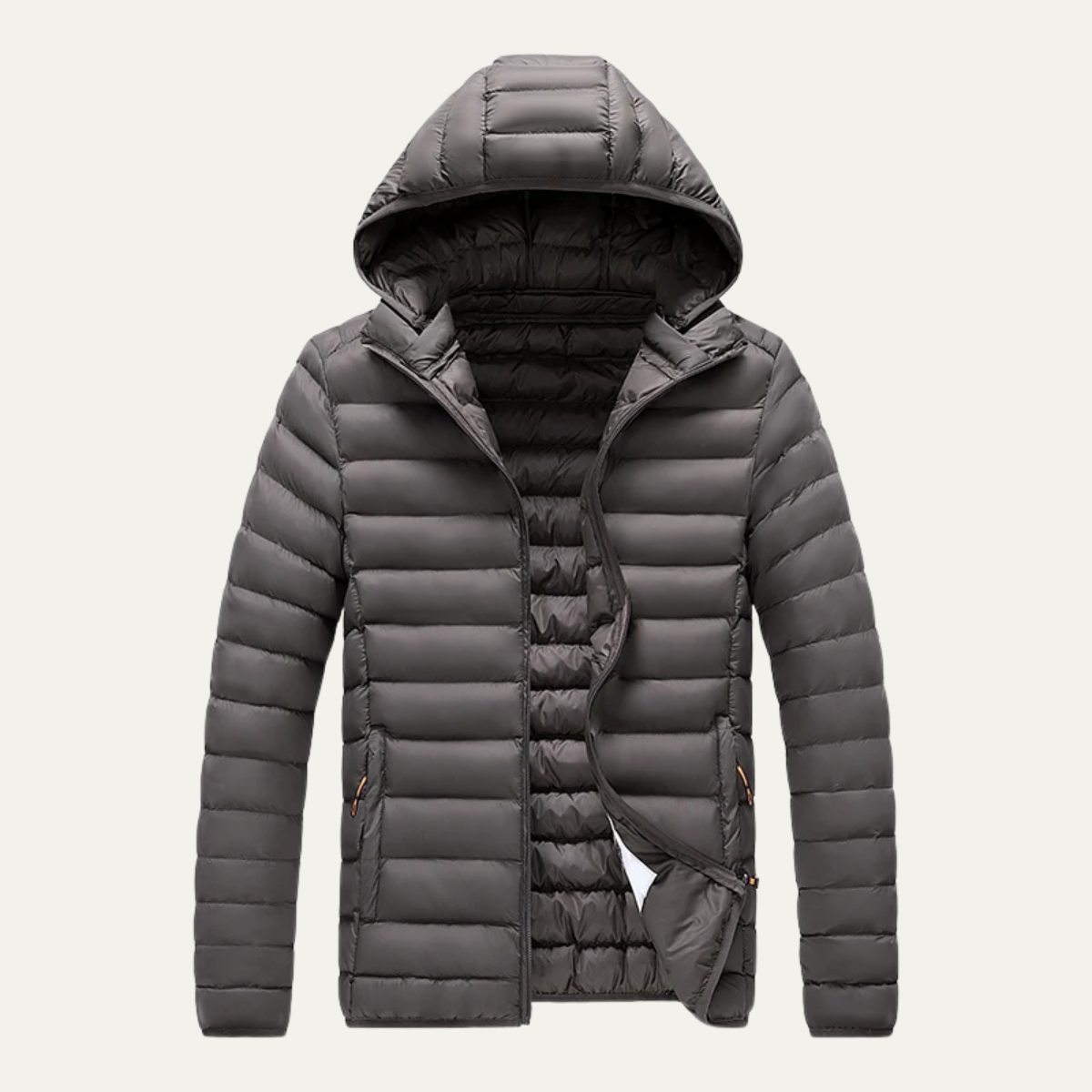 The Brunello Men’s Winter Hooded Puffer Parka Jacket