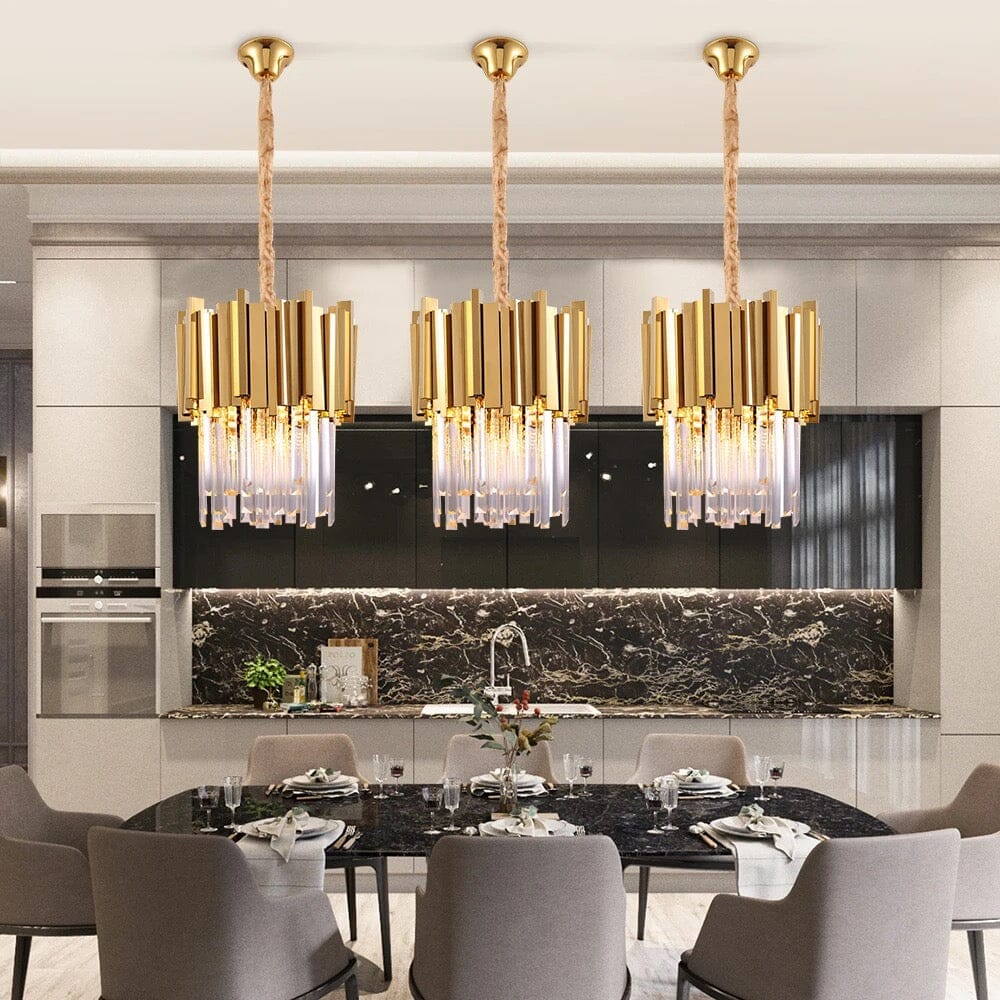 Sparkling Crystal Drop Pendants - BritishElegance