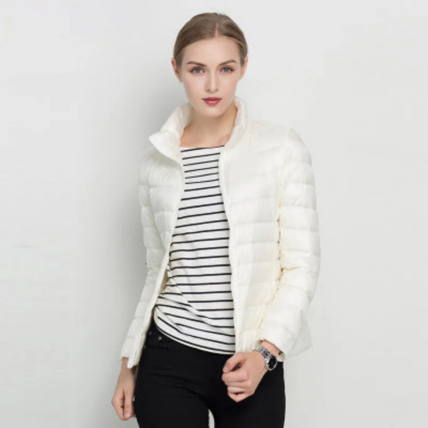 Sabrine | Ladies down jacket long sleeve | Thermal insulation