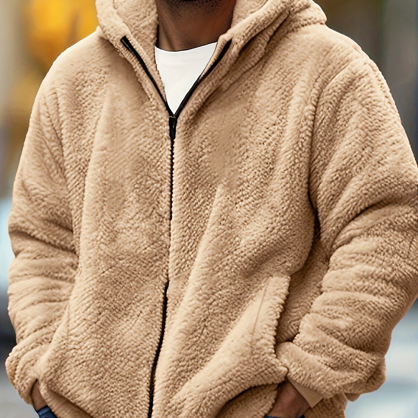 Martin | Men’s Plus Size Zip-Up Hooded Jacket - Casual Comfort Hoodie