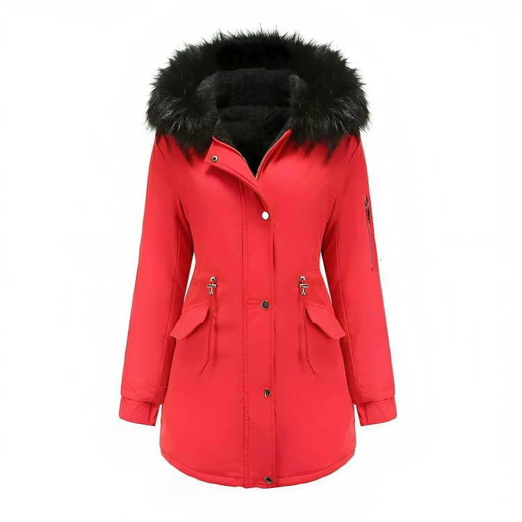 Warm Waterproof Parka Jacket for Women