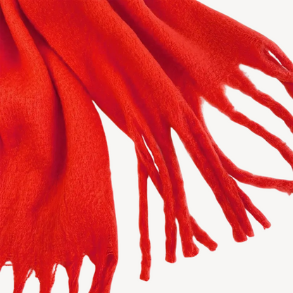 Fringed Wool Scarf