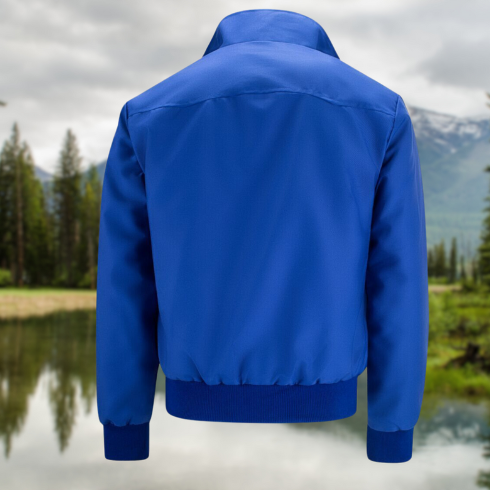 Men’s Classic Zip Front Harrington Jacket