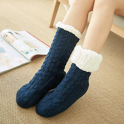 Warm winter socks - for cozy evenings at home