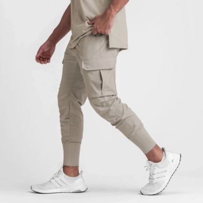 Comfortable Mens Cargo Joggers with Big Pockets