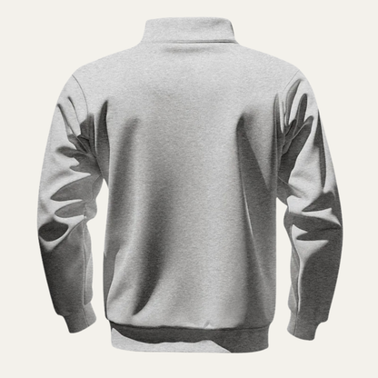 The Canterbury Men’s Quarter Zip Casual Stand Collar Jumper