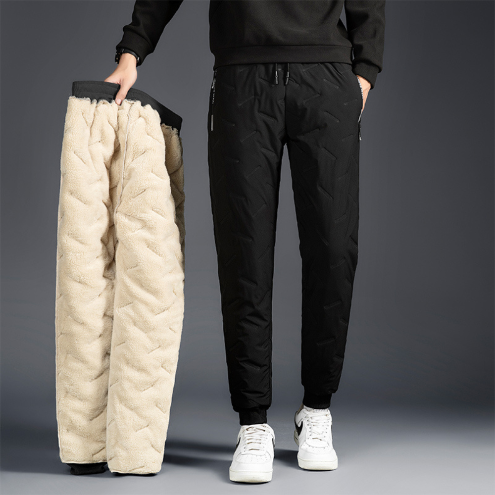 Warm Waterproof Insulated Cargo Pants for Men Women