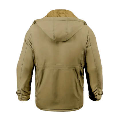 Men’s Faux Fur Lined Hooded Winter Parka
