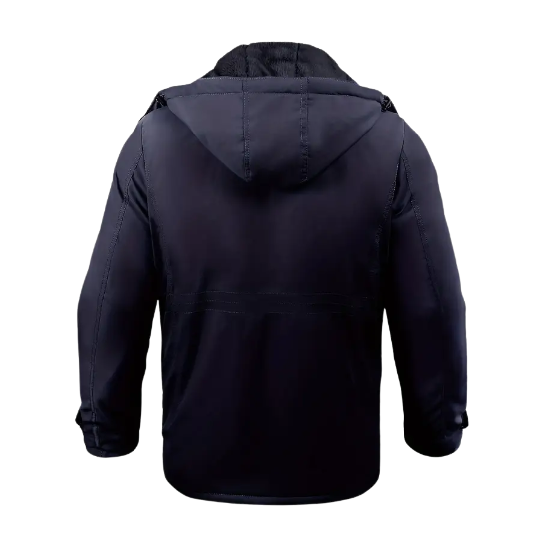 Men’s Faux Fur Lined Hooded Winter Parka