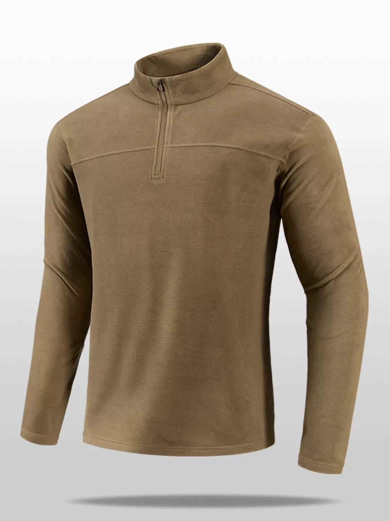 Big and Tall Quarter Zip Fleece Sweatshirt