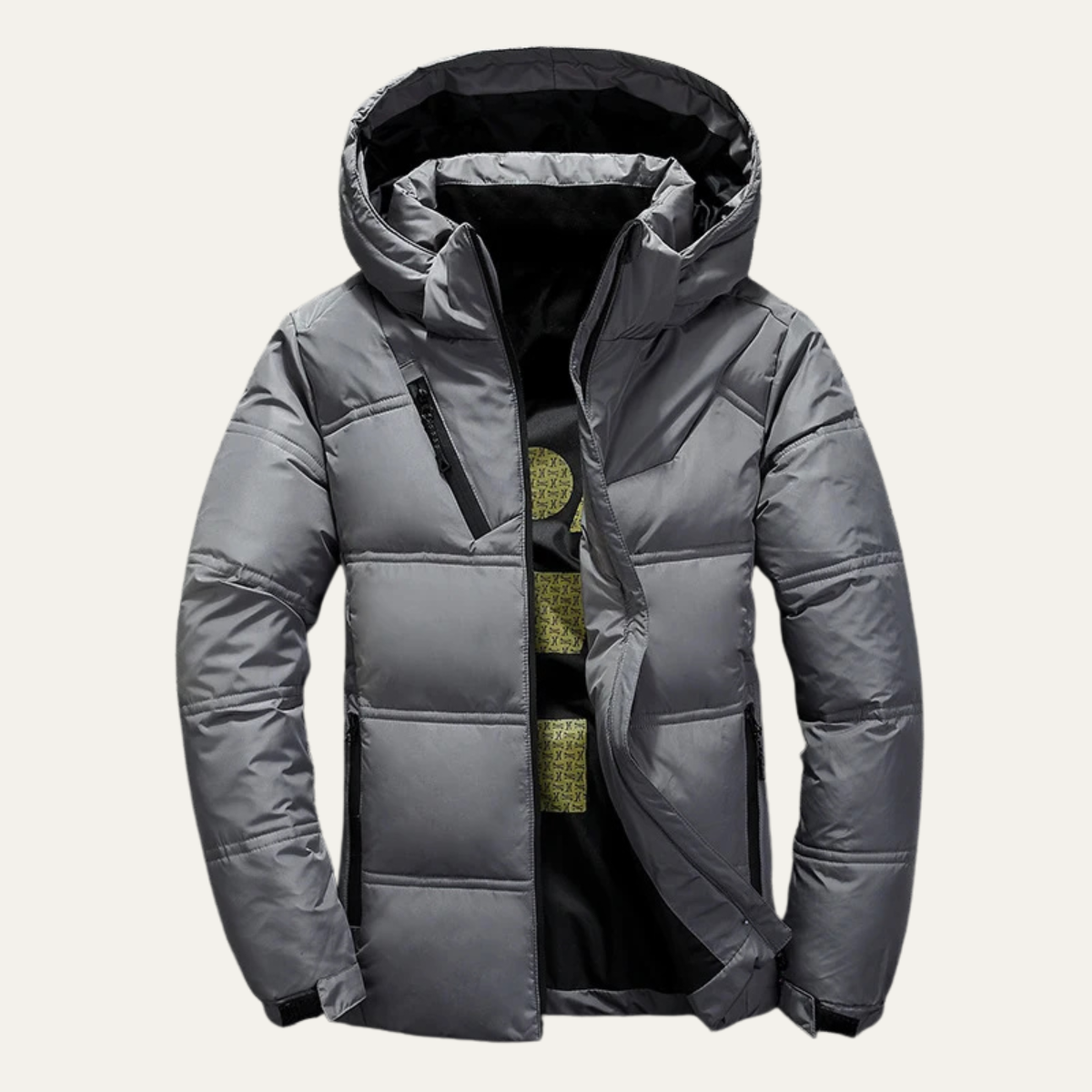 Men’s Wide Baffle Insulated Puffer Jacket