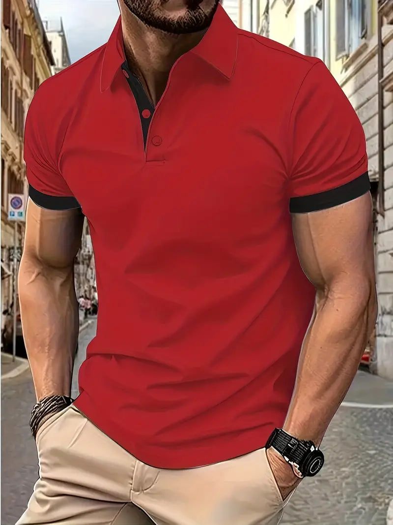 Men's William Casual Colorblock Shirt
