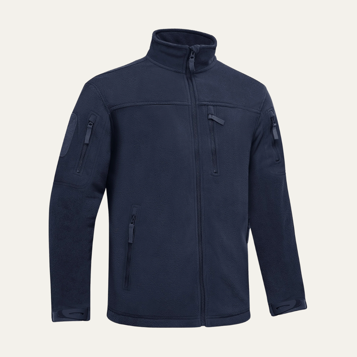 The Padova Men’s Warm  Tactical Fleece Jacket with Zipper Pockets