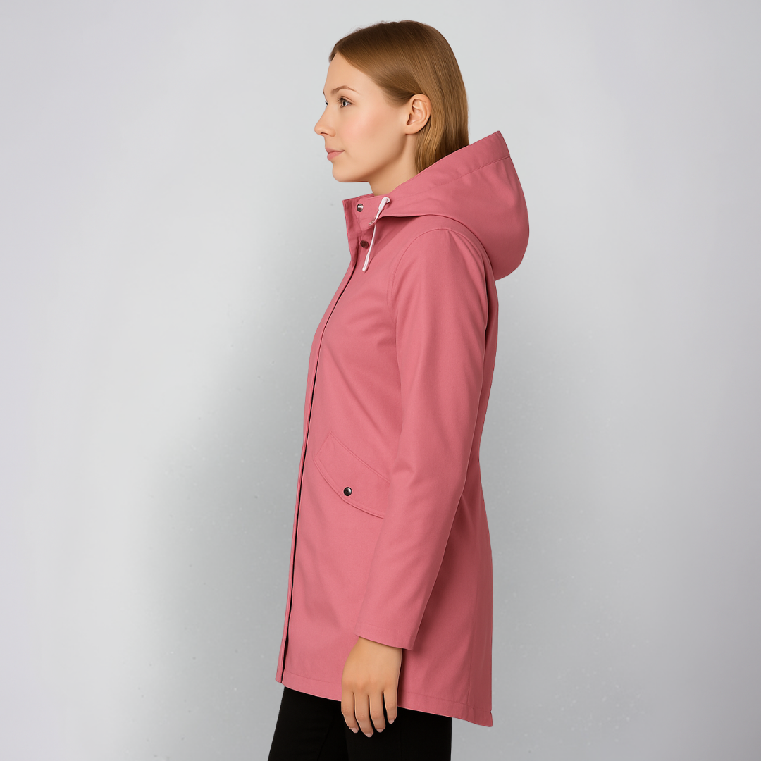 Margaux | Raincoat - Waterproof Hooded Outerwear for Women
