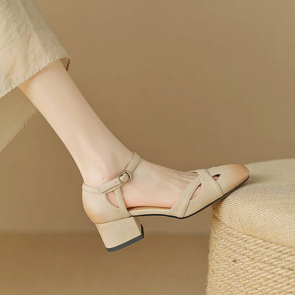 Zolain Genuine Leather Sandals