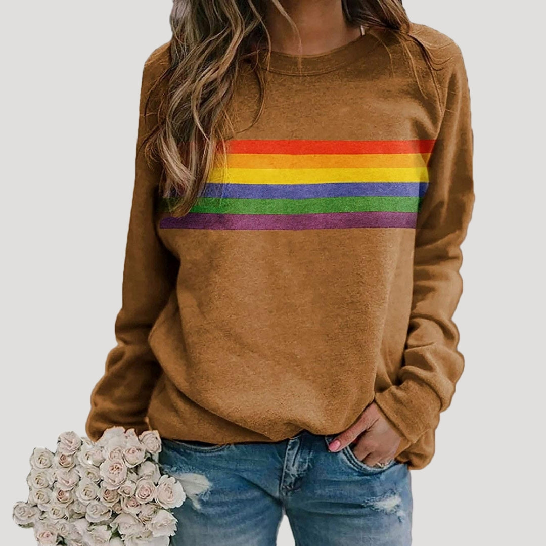 Comfy Women's Crew Neck Fleece Sweatshirt