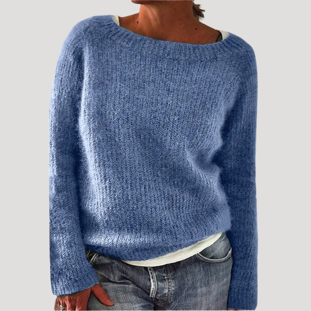 Comfy Oversized Women's Knit Sweater