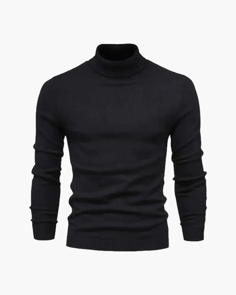 Men's Cozy Crew Neck Sweater - Warm Slim Fit