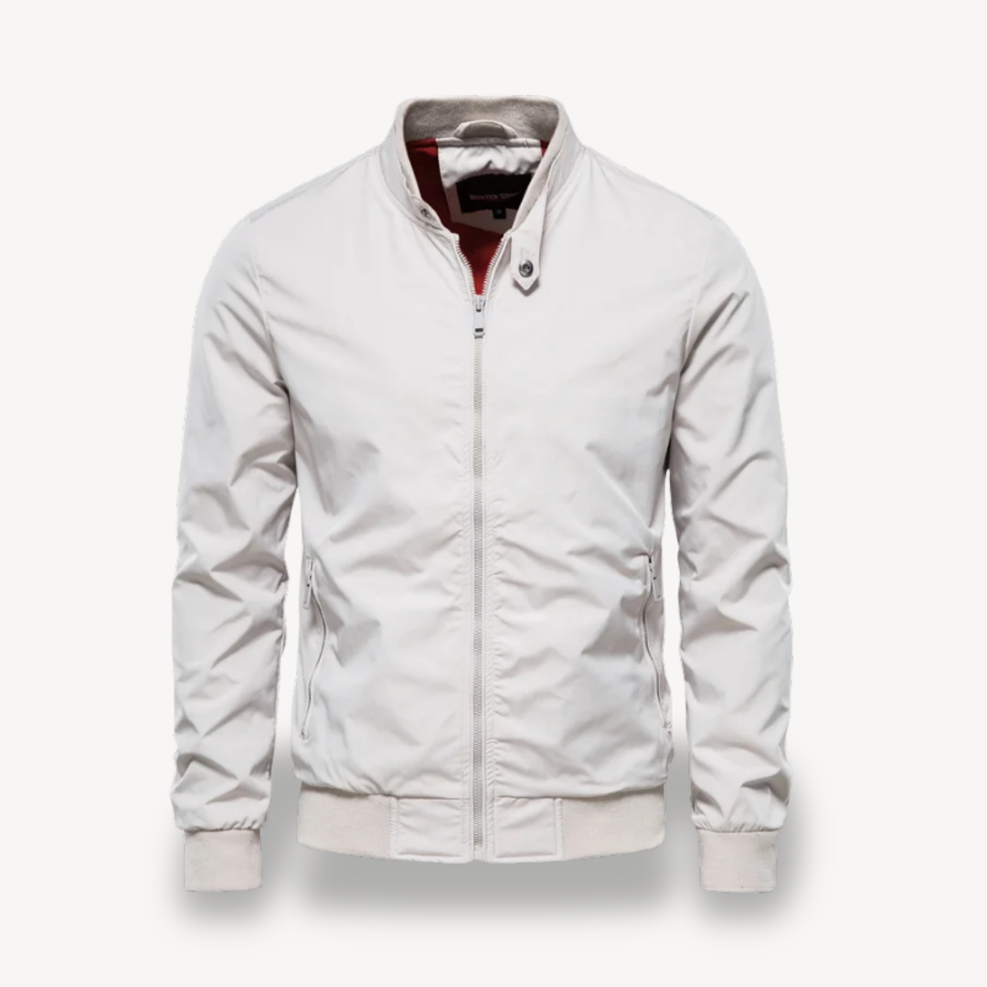 Men's Bomber Jacket Zip-Up Lightweight