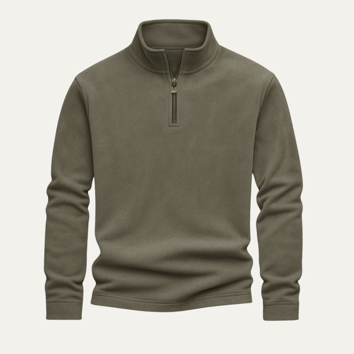The Albury Classic Fleece Quarter Zip Jumper for Men