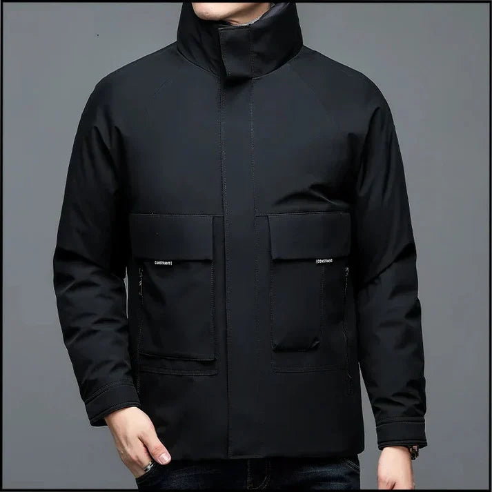 Stylish down jacket for winter activities by Diepold