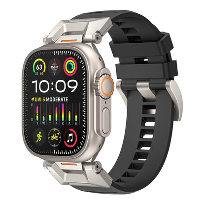 Colorful Rubber Leather Strap For Apple Watch - BritishElegance