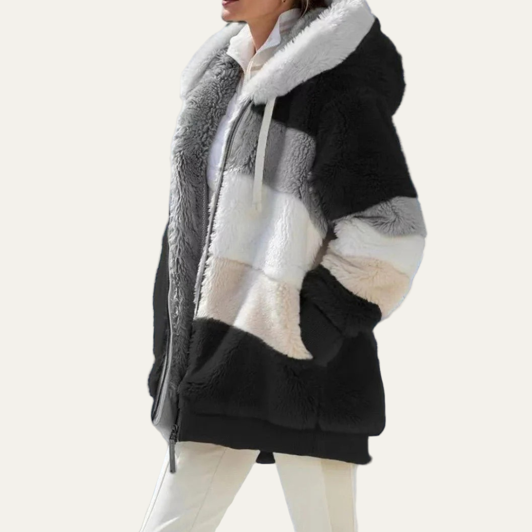 Women’s Teddy Oversized Fleece Jacket