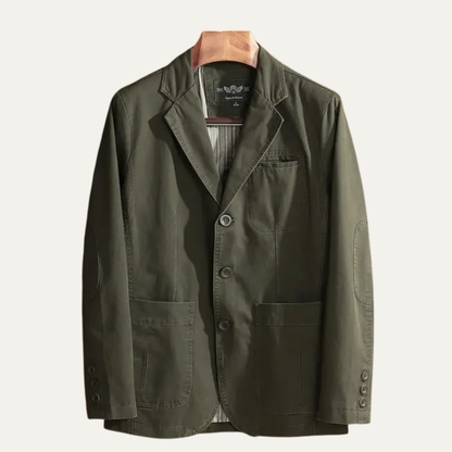The York Men’s Casual Slim Fit Three Button Lightweight Blazer Jacket
