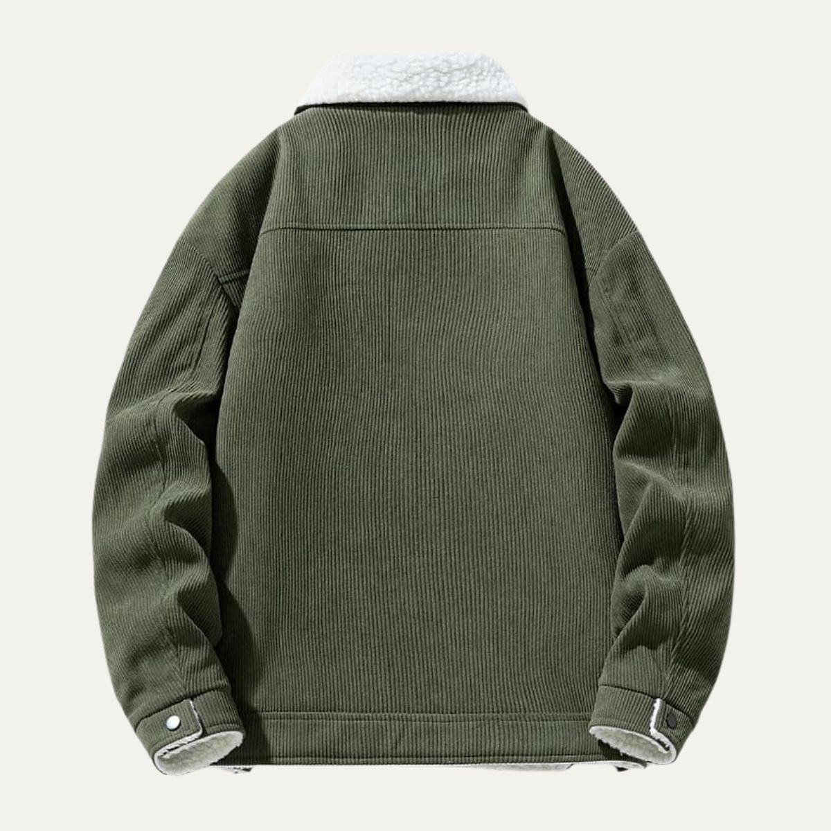 Men’s Corduroy Shearling Lined Trucker Jacket