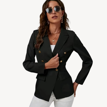 Women's Notched Collar Blazer