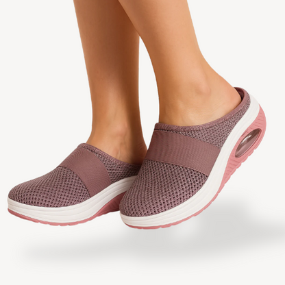 Women's Orthopedic Air Cushion Mesh Slip-on Mule