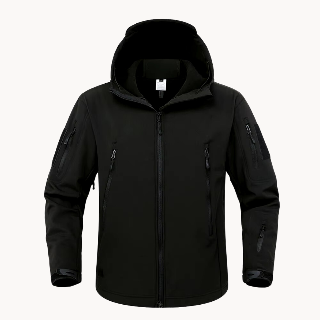 Men’s Tactical Full Zip Hooded Jacket
