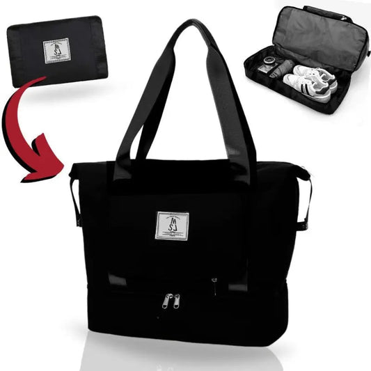 Voyago | Collapsible Travel Duffel – Foldable, Spacious & Waterproof