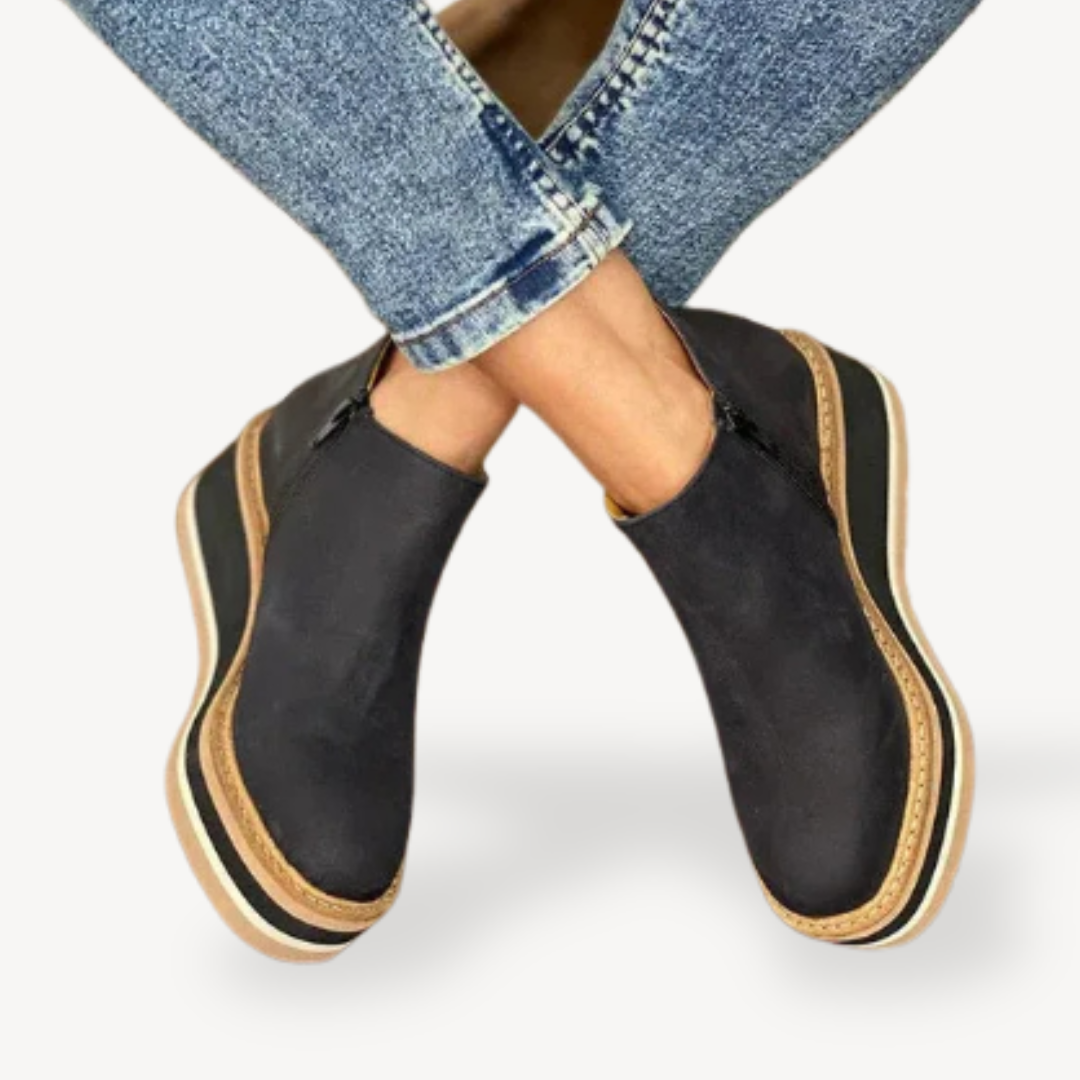 Women's Orthopedic Ankle Wedge Boots