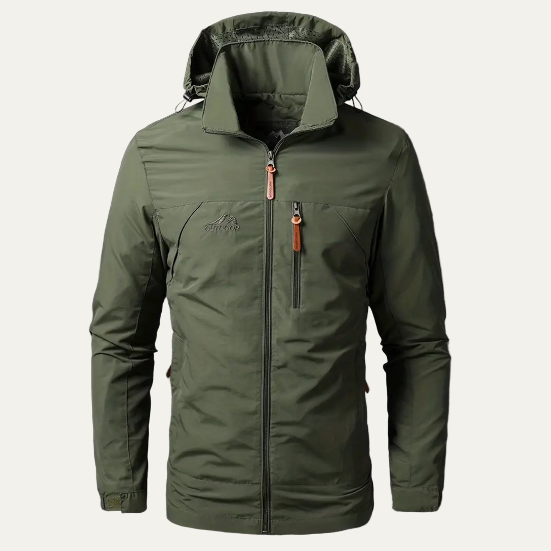 Men’s Outdoor Hooded Waterproof Jacket