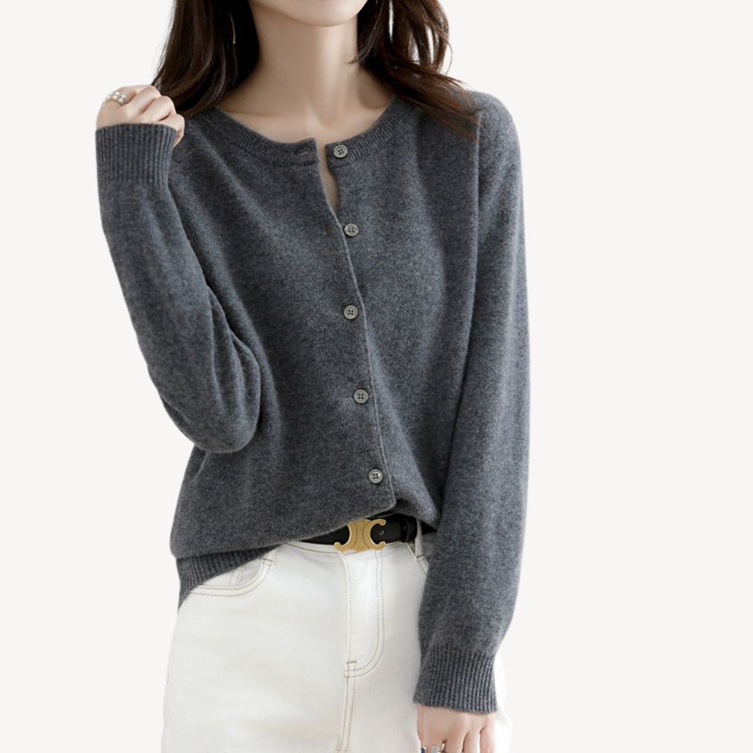 Women's Knit Button Front Cardigan